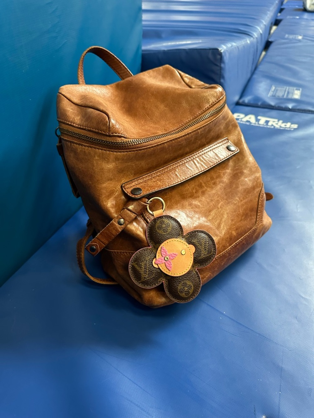 Handmade Leather Bag Accessory - Picture 2 of 5